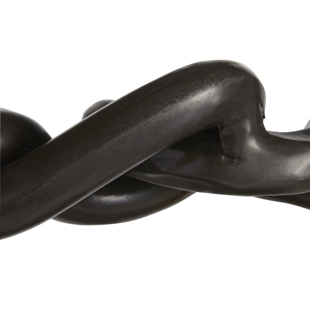 arteriors darius log holder knot