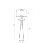 arteriors putney floor lamp antiqued diagram