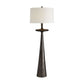 arteriors putney floor lamp antiqued illuminated