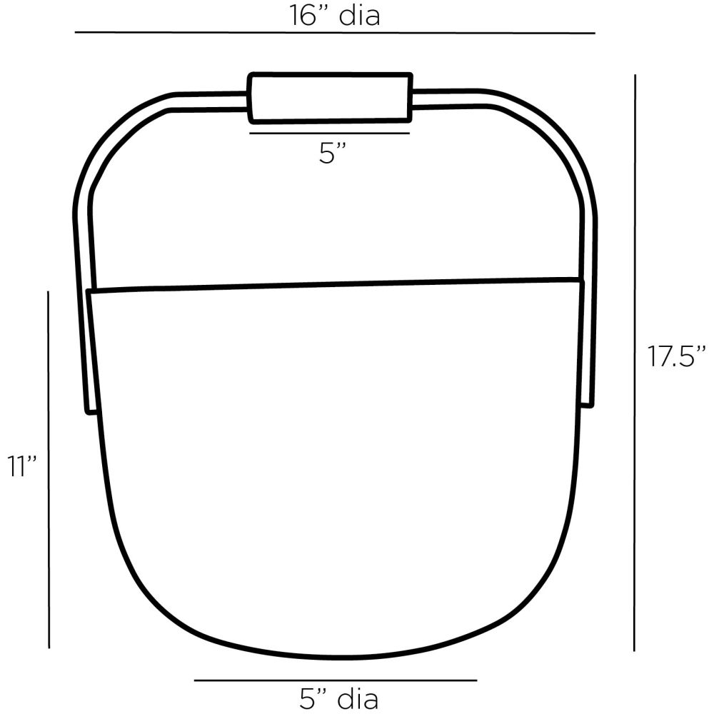 arteriors vermeer basket diagram